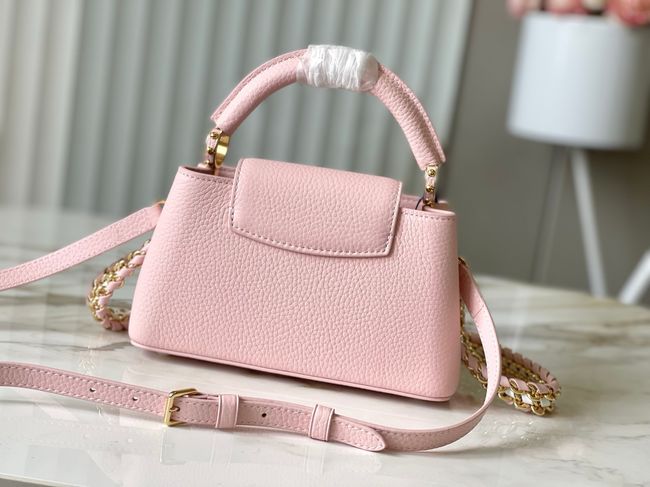 Louis Vuitton Capucines East West Mini M29497 pink Louis Vuitton Capucines East West Mini M29497 pink