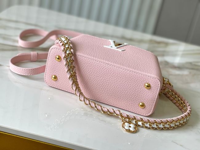 Louis Vuitton Capucines East West Mini M29497 pink Louis Vuitton Capucines East West Mini M29497 pink