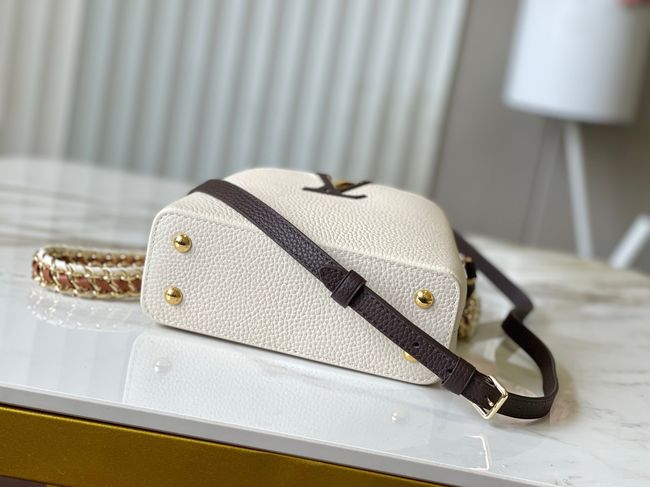 Louis Vuitton Capucines Mini M29497 Ivory Louis Vuitton Capucines Mini M29497 Ivory