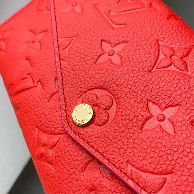 Louis Vuitton Sarah Wallet M29465 Blood Orange