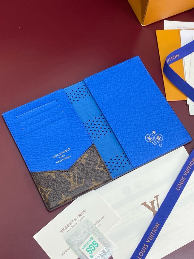 Louis Vuitton Passport Cover M29285 blue