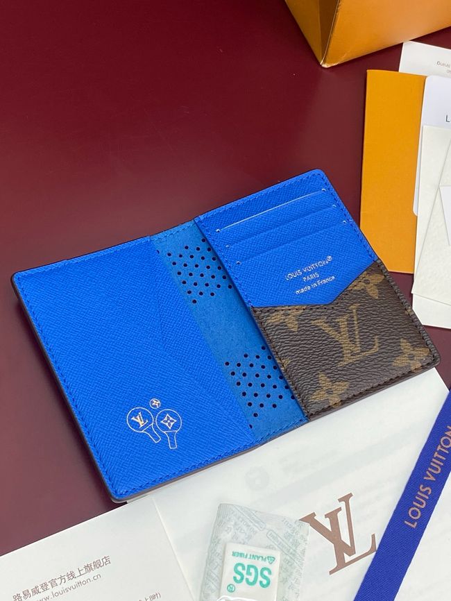 Louis Vuitton Pocket Organizer M29283 Blue