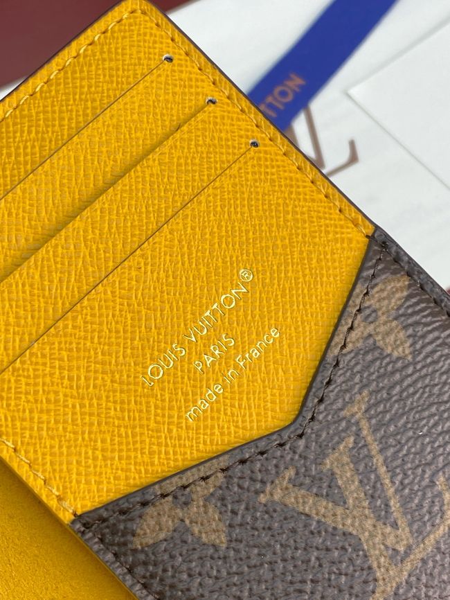 Louis Vuitton Pocket Organizer M29283 yellow