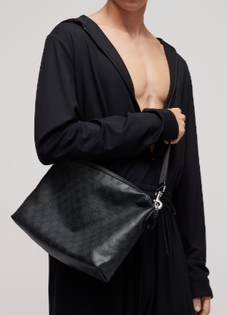 Gucci Essence Classic medium crossbody bag A002KX black