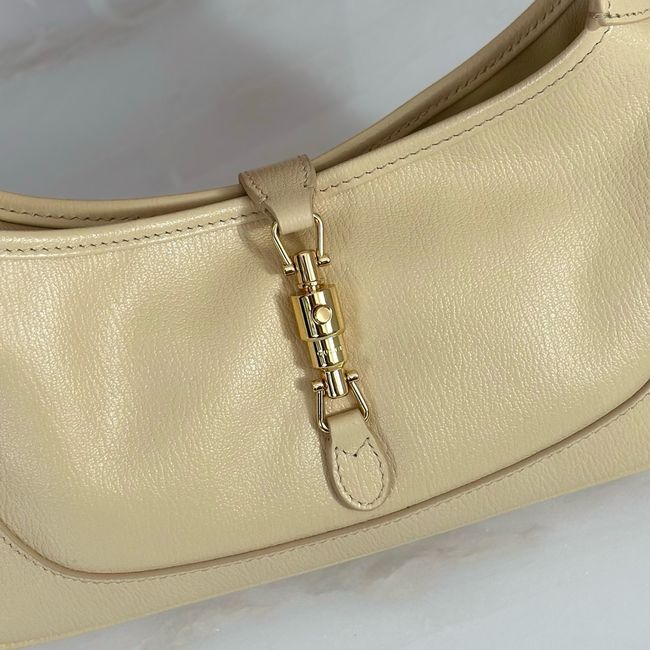 Gucci Jackie Slim medium shoulder bag 863137 light yellow