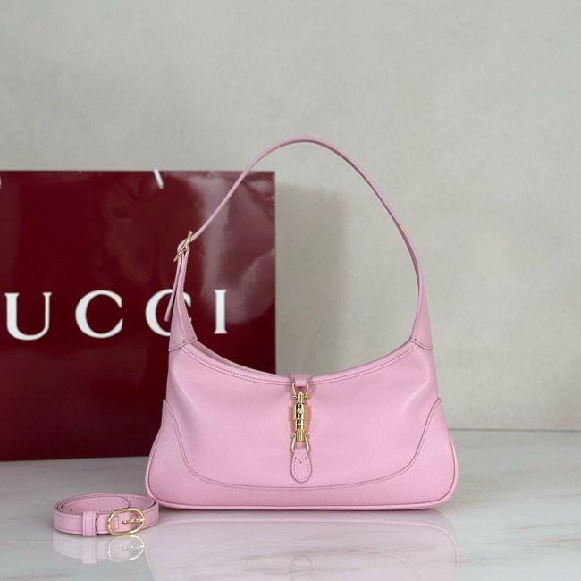 Gucci Jackie Slim medium shoulder bag 863137 pink