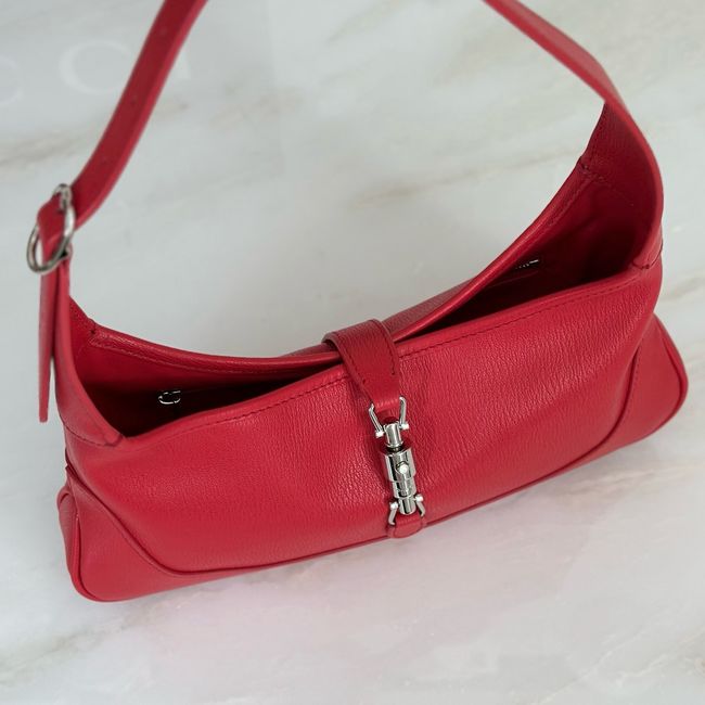 Gucci Jackie Slim medium shoulder bag 863137 red