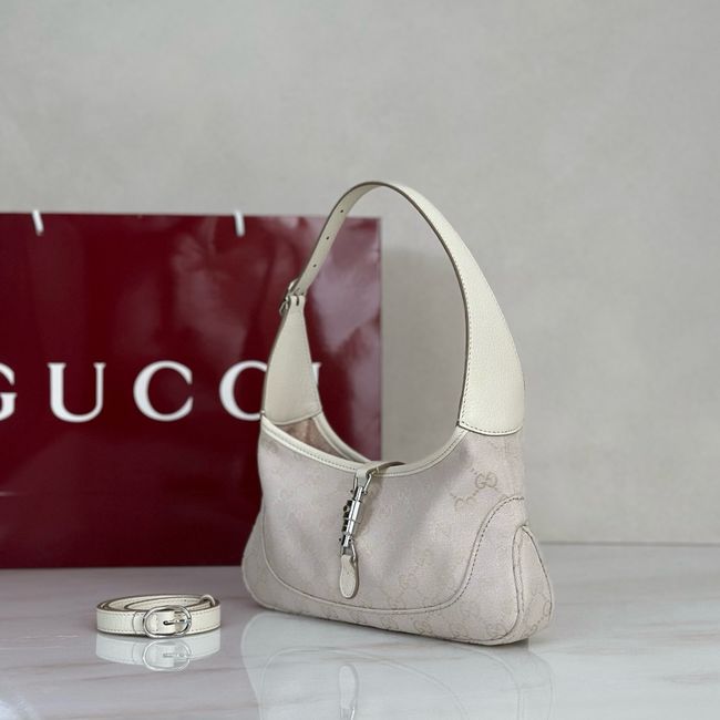 Gucci Jackie Slim medium shoulder bag 863137 silver
