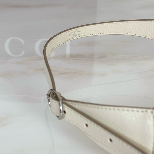 Gucci Jackie Slim medium shoulder bag 863137 silver