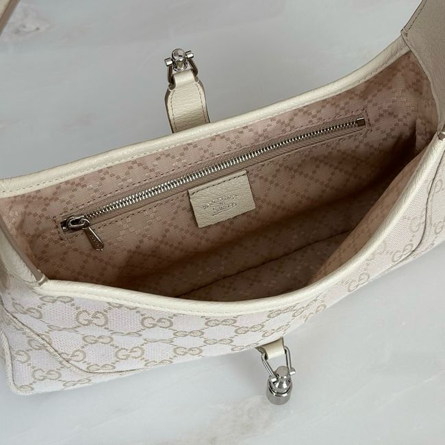 Gucci Jackie Slim medium shoulder bag 863137 silver