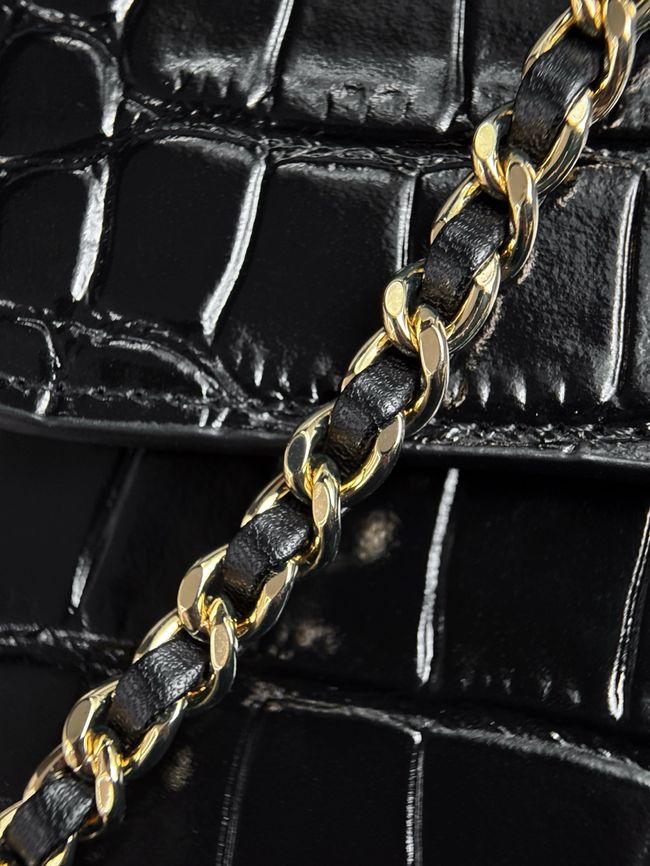 CHANEL Mini Flap Bag with Top Handle AS6424 black