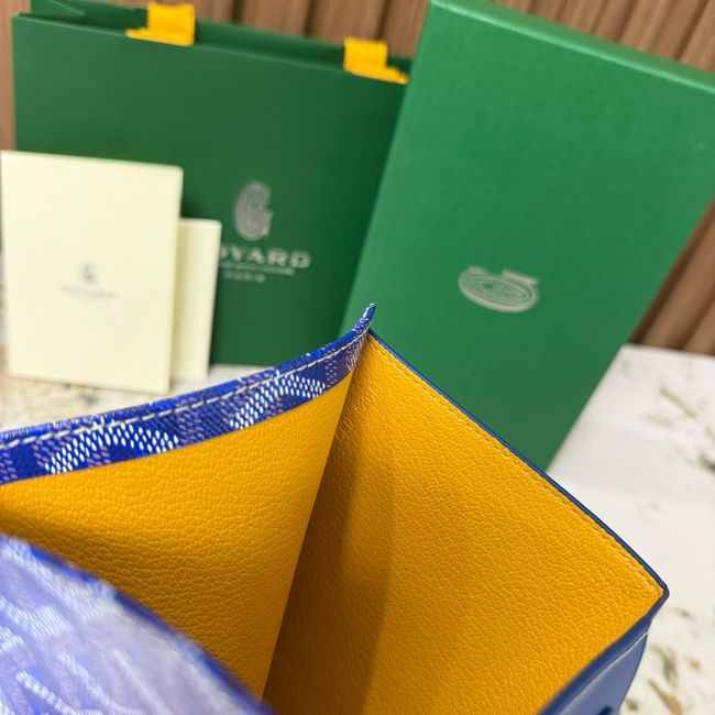 Goyard SAINT-ROCH wallet CL08X BLUE