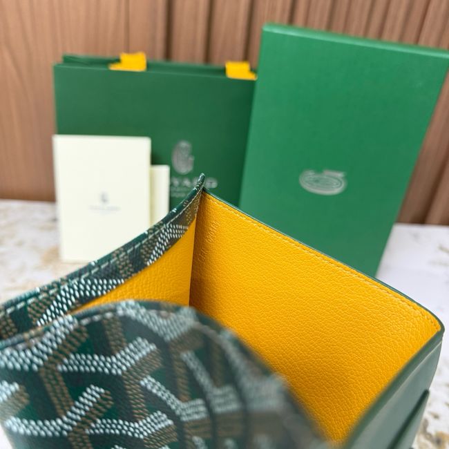 Goyard SAINT-ROCH wallet CL08X green