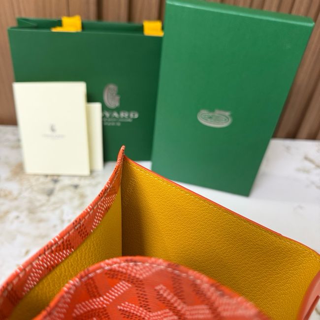 Goyard SAINT-ROCH wallet CL08X orange Goyard SAINT-ROCH wallet CL08X orange