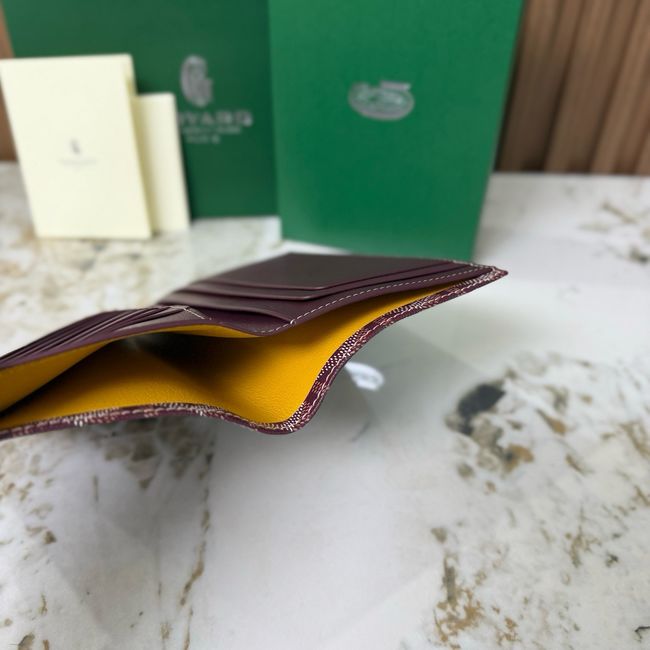 Goyard SAINT-ROCH wallet CL08X wine red Goyard SAINT-ROCH wallet CL08X wine red