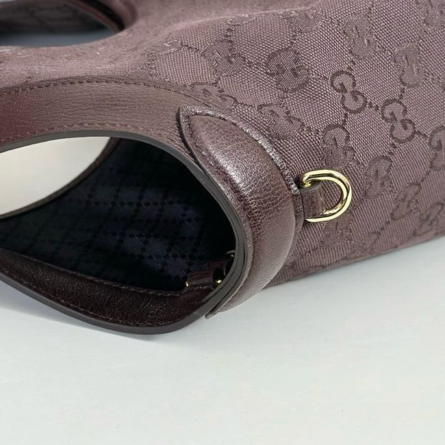 Gucci Giglio large tote bag 853971 Dark brown GG canvas