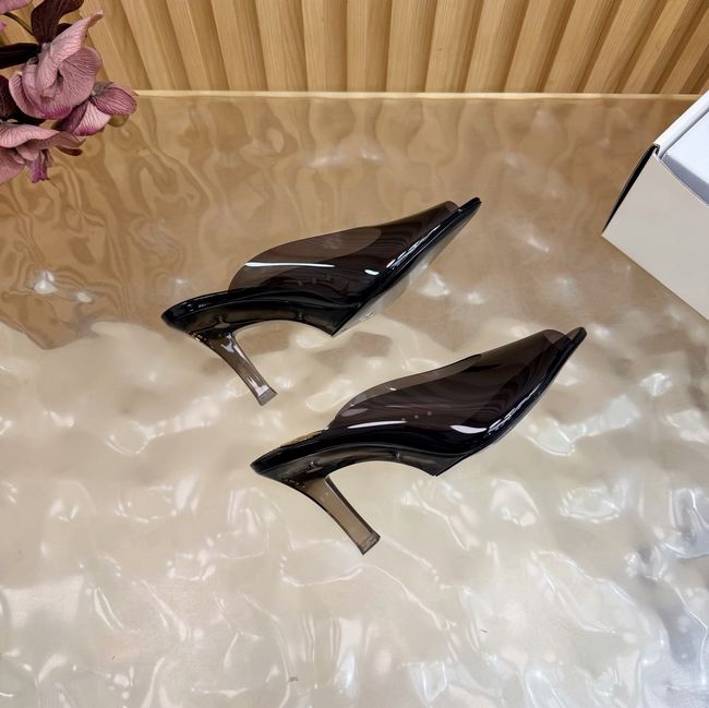 Saint Laurent SABRINA mules in TPU 64127-4