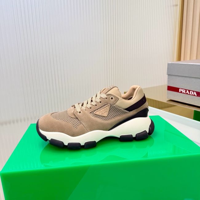 Prada Mesh fabric and suede sneakers 1E506O-3