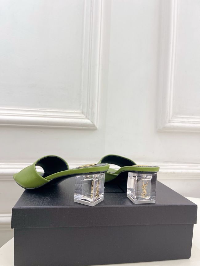 Saint Laurent SABRINA mules in TPU 5CM 64172-3
