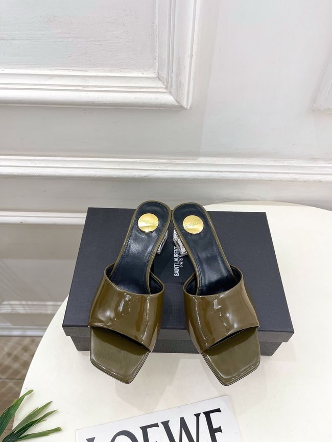 Saint Laurent SABRINA mules in TPU 5CM 64172-6