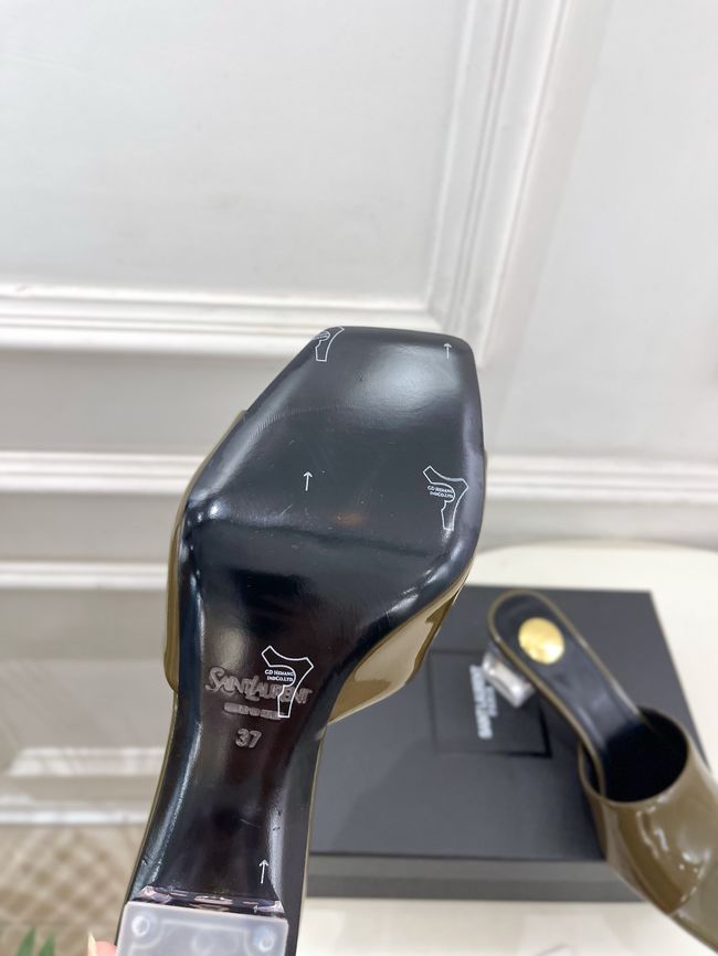 Saint Laurent SABRINA mules in TPU 5CM 64172-6