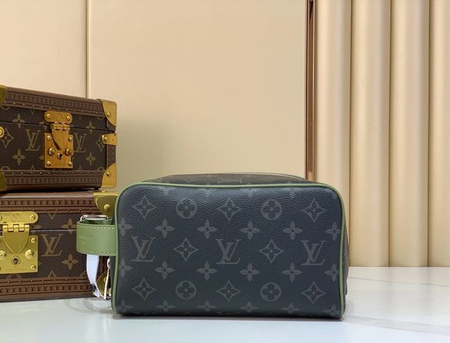 Louis Vuitton Locker Dopp Kit M28840 Khaki Green Louis Vuitton Locker Dopp Kit M28840 Khaki Green