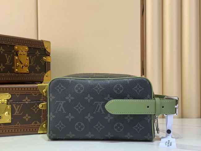 Louis Vuitton Locker Dopp Kit M28840 Khaki Green Louis Vuitton Locker Dopp Kit M28840 Khaki Green