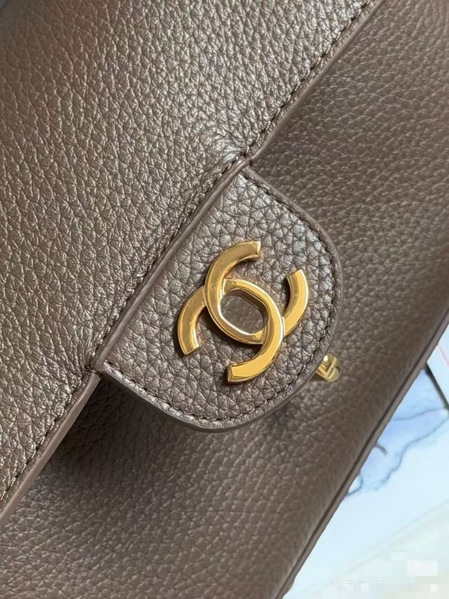 Chanel Mini Flap Bag AS6573 brown Chanel Mini Flap Bag AS6573 brown