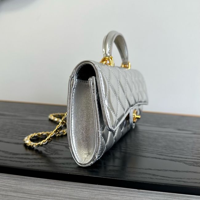 Chanel Clutch with chain Sheepskin AP5280 Silver
