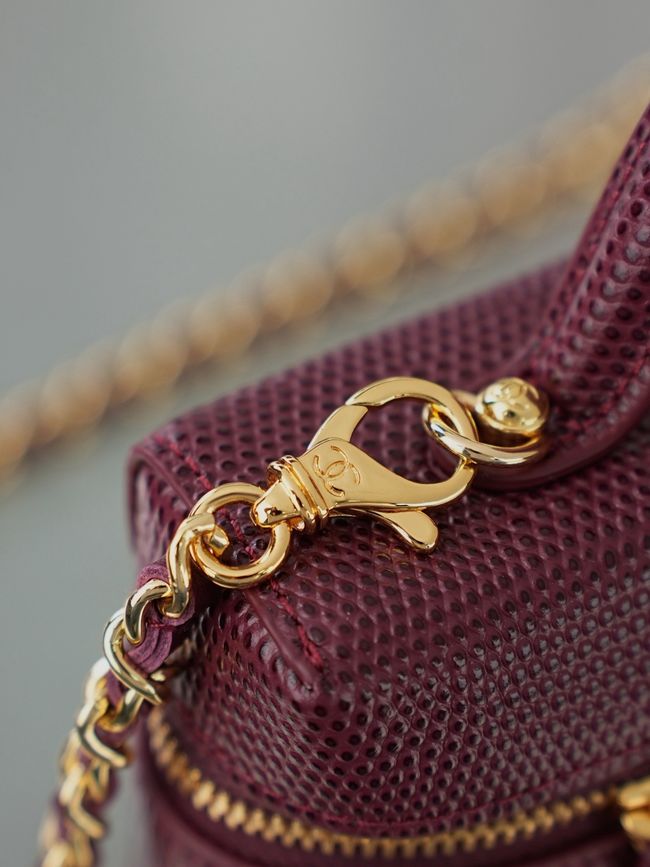 Chanel Vanity with Chain AP5195 Burgundy