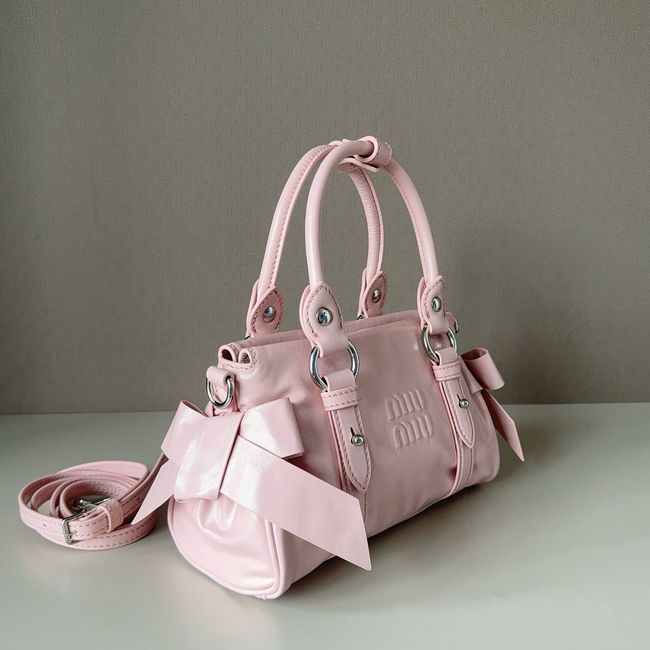 MIUMIU Patent leather bag 5BA336 Rose red MIUMIU Patent leather bag 5BA336 Rose red