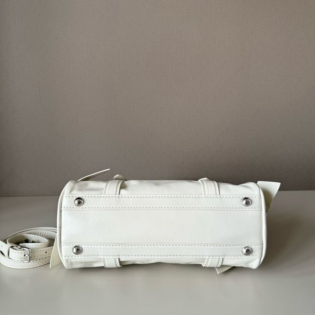 MIUMIU Patent leather bag 5BA336 white