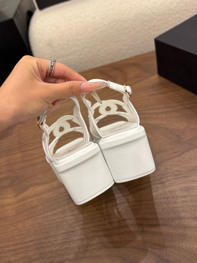 CHANEL Sandals Calfskin 55mm G47401-5