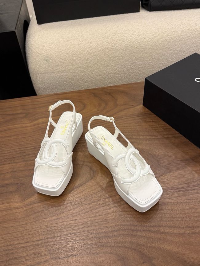 CHANEL Sandals Calfskin 55mm G47401-5