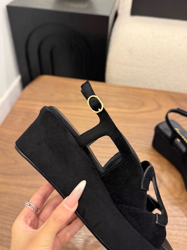 CHANEL Sandals Calfskin 55mm G47401-6
