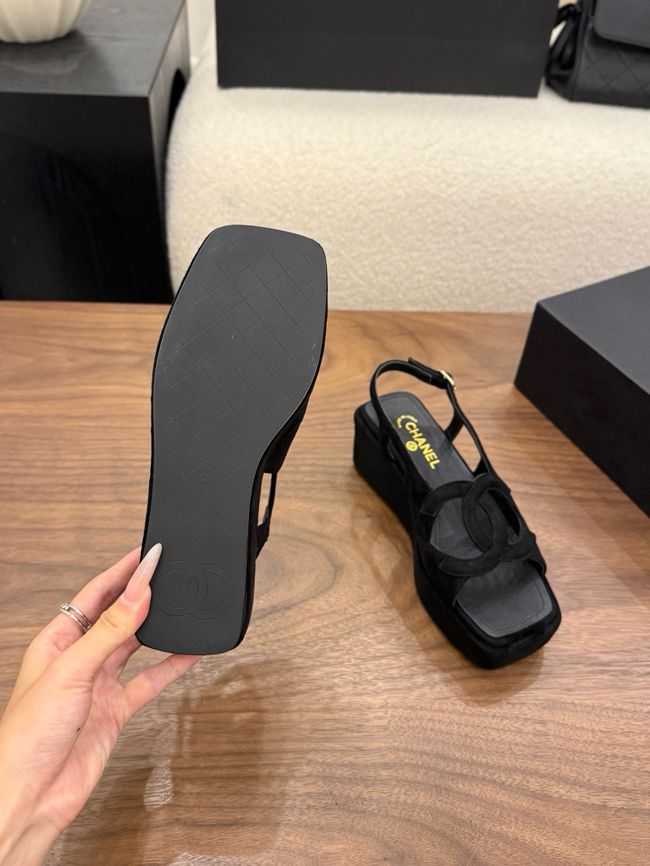 CHANEL Sandals Calfskin 55mm G47401-6