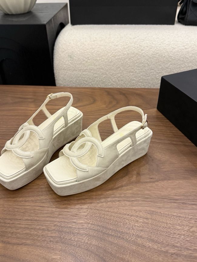 CHANEL Sandals Calfskin 55mm G47401-8