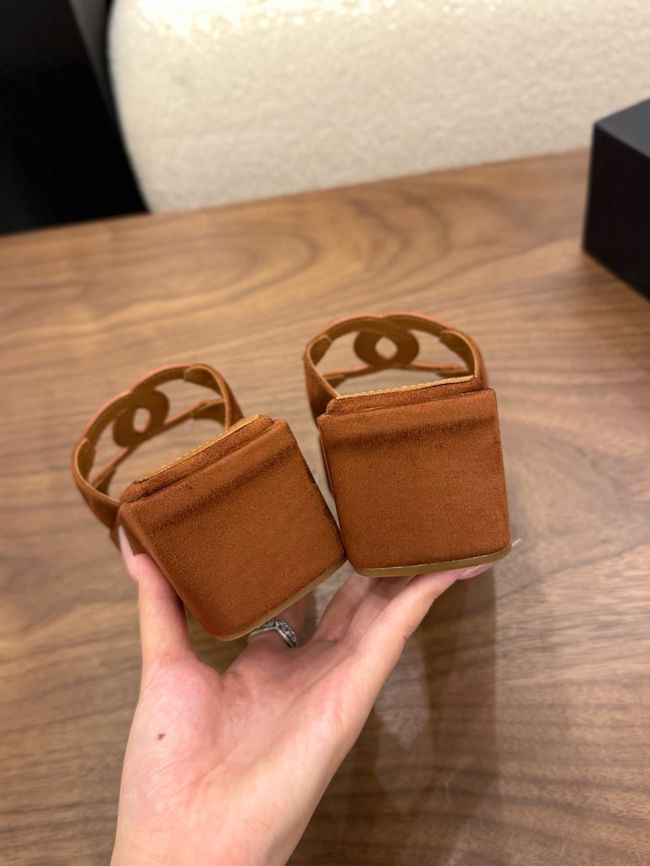 CHANEL slippers 5CM 64203-2