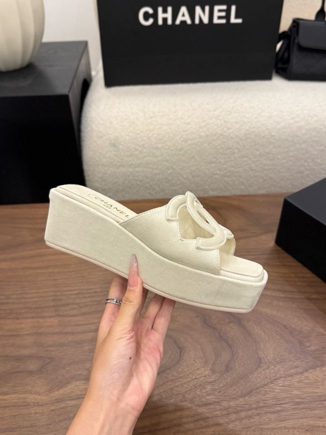 CHANEL slippers 5CM 64203-3