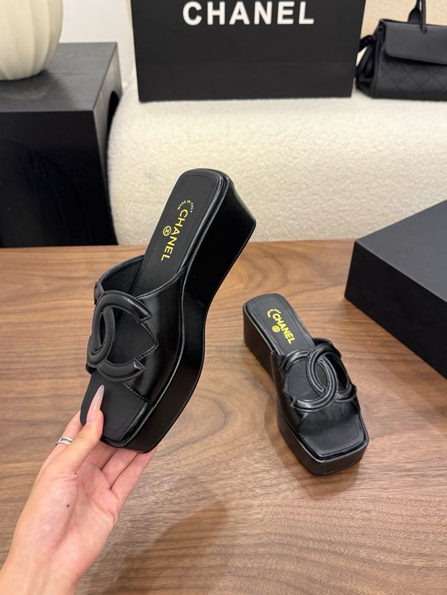 CHANEL slippers 5CM 64203-5