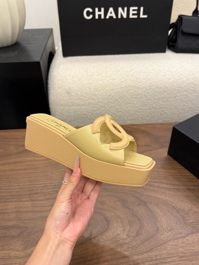 CHANEL slippers 5CM 64203-7