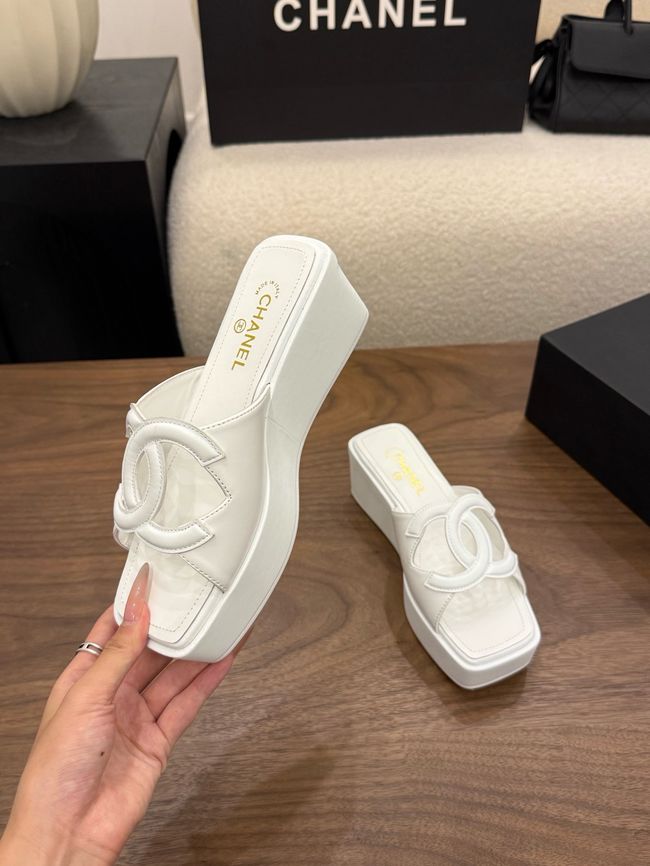 CHANEL slippers 5CM 64203-8