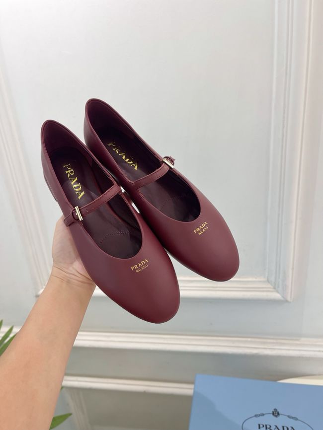 Prada Leather ballerinas 64205-1