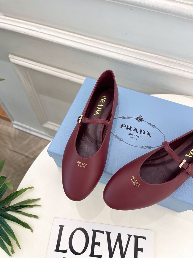 Prada Leather ballerinas 64205-1