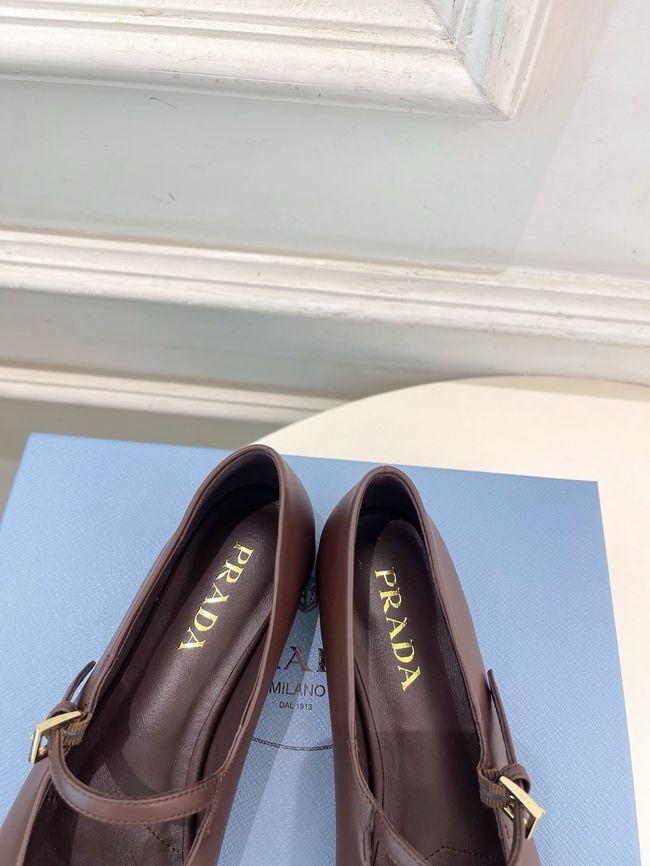 Prada Leather ballerinas 64205-4