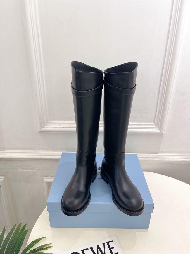 Prada Leather boots 64207-3 Prada Leather boots 64207-3