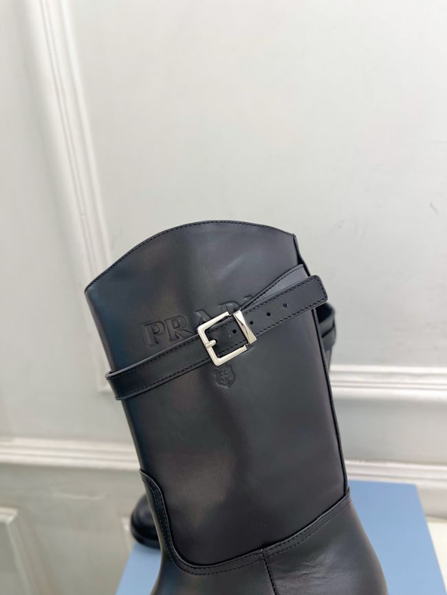 Prada Leather mid-calf boots 64207-1