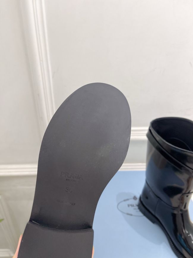 Prada Leather mid-calf boots 64207-2