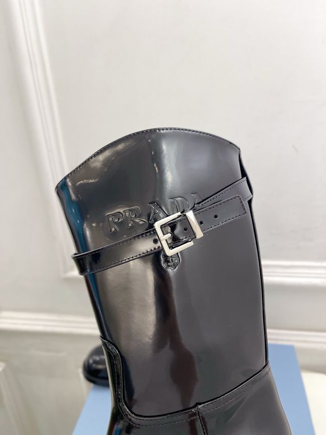 Prada Leather mid-calf boots 64207-2