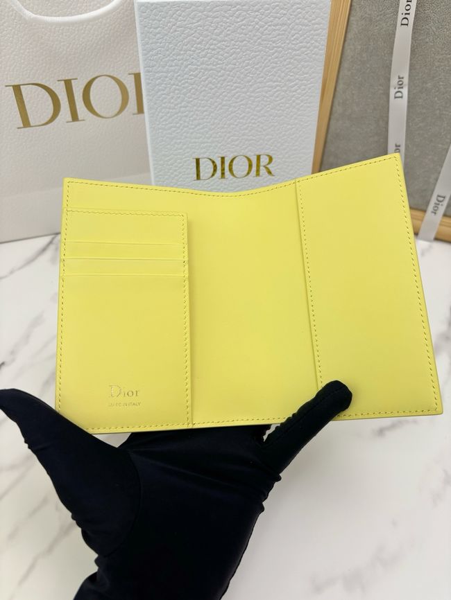 Dior Salon Passport Cover S3817O yellow